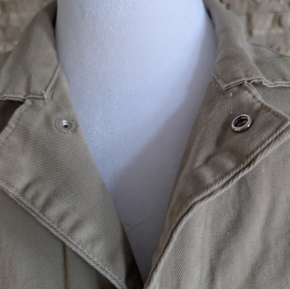 Red Kap Khaki Utility Work Coveralls 38R 100% Cotton Industrial Jumpsuit Unisex - Picture 4 of 12